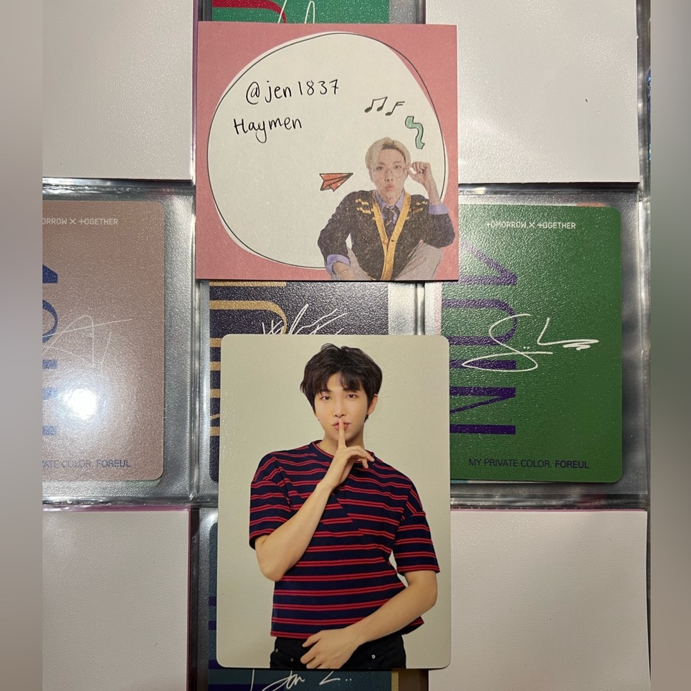 Bts RM Japan Love yourself Tour Photocard